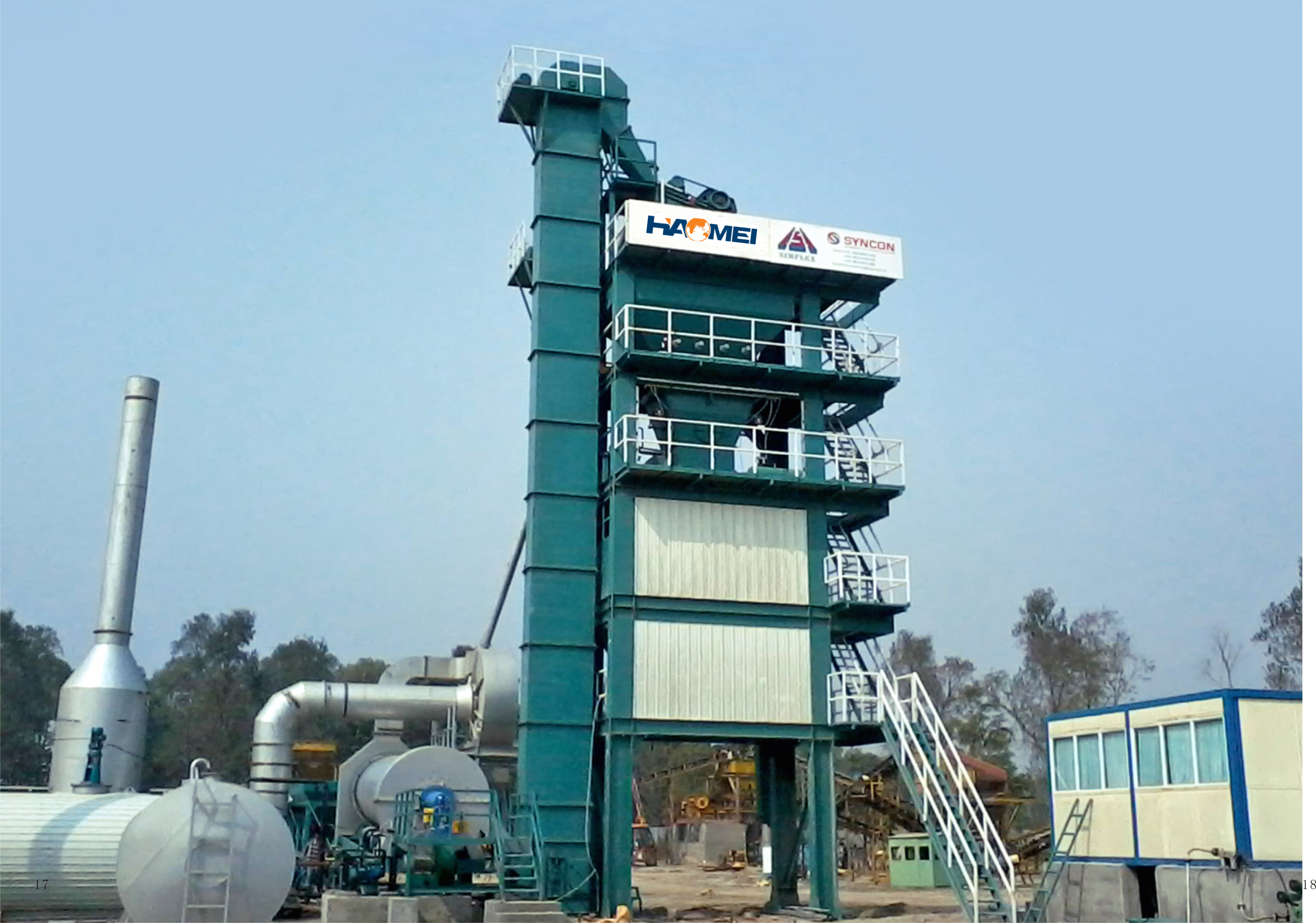 LB500 Asphalt Batch Mixing Plant