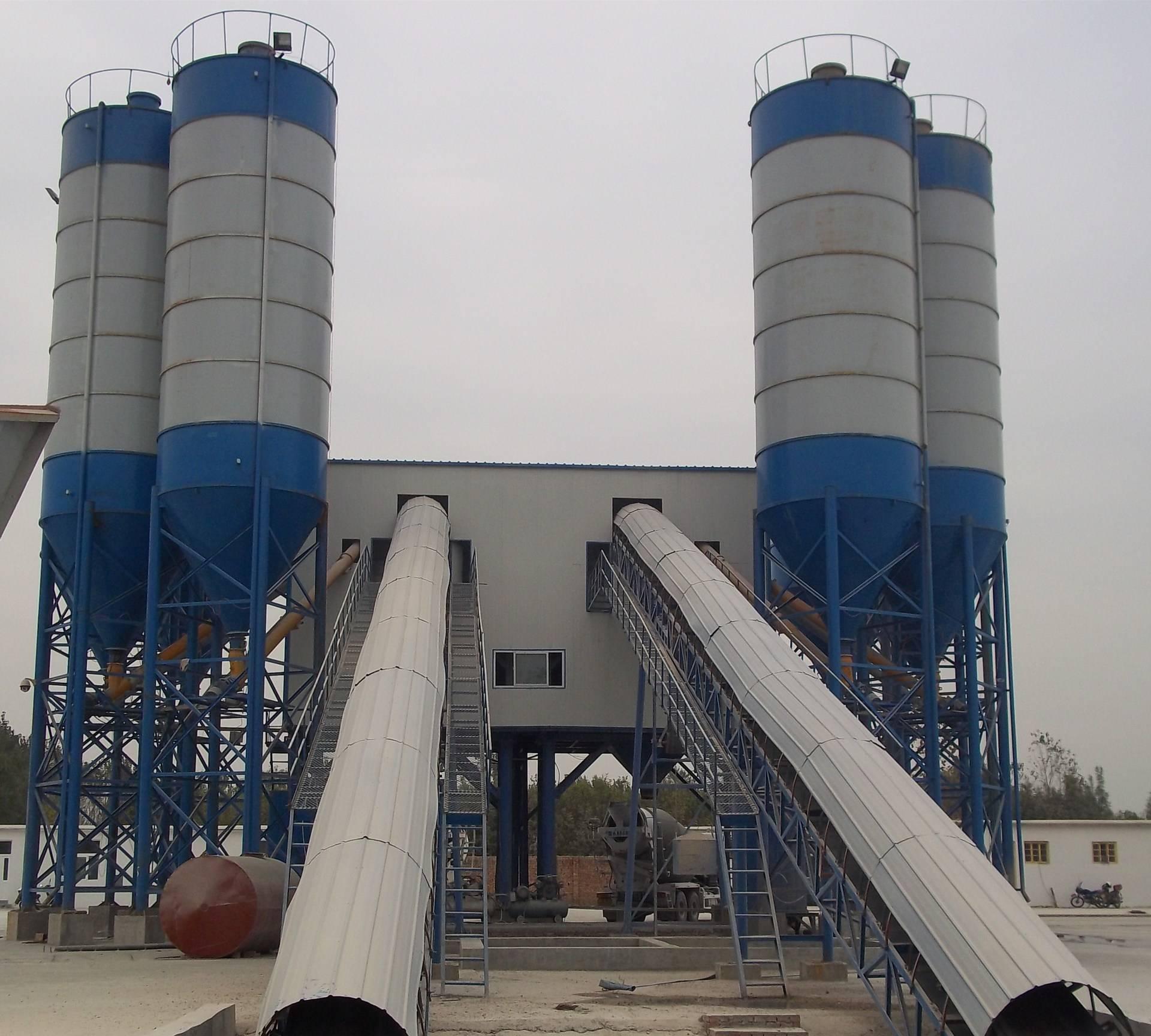 double host Concrete Plant